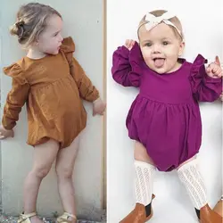 Solid Swimwear for Girls Baby Kids Butterfly Sleeve Sunsuit Bodysuit One-Piece Swimsuit Monokini Bathing Suit Bikini 2018 Solid Swimwear for Girls Baby Kids Butterfly Sleeve Sunsuit Bodysuit One-Piece Swimsuit Monokini Bathing Suit Bikini 2018