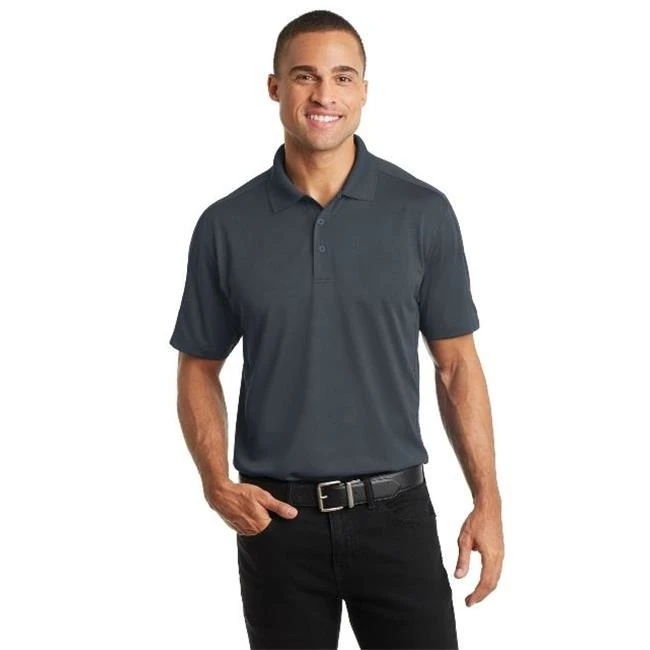 Порты и разъёмы Authority K569 Diamond Jacquard Polo графит-Extra Small |