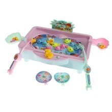 32 шт. детская Магнитная игра рыбалка игрушка яркая рыба модели наборы и электрический водный бассейн ролевые игры Забавные игрушки для ванной