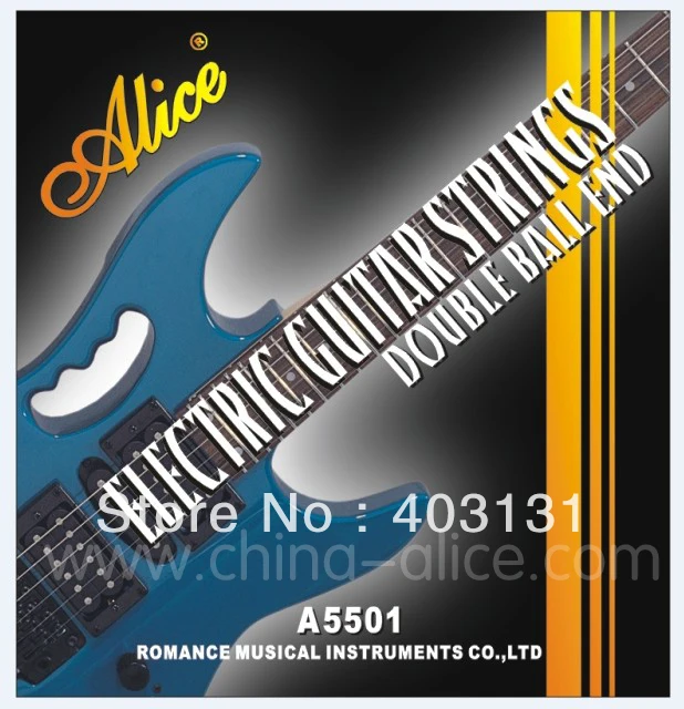 Струны для электрогитары ALICE 010 046 двухшаровые музыкальные провода из никелевого