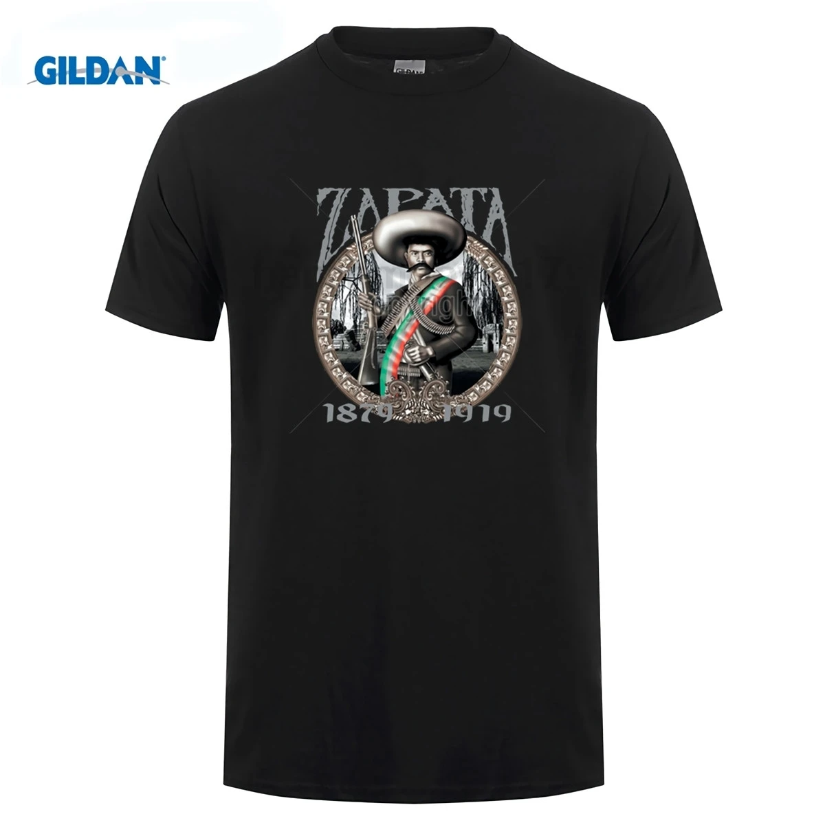 

GILDAN Zapata Mexican Revolution Mexico Pop Culture Hero Cool T-Shirt Tee Sleeve T Shirt Summer Men Tee Tops Text