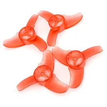 2 Pairs Emax Tinyhawk Indoor FPV Racing Drone Spare Part 3-Paddle 40mm Propeller For RC Models Spare Parts