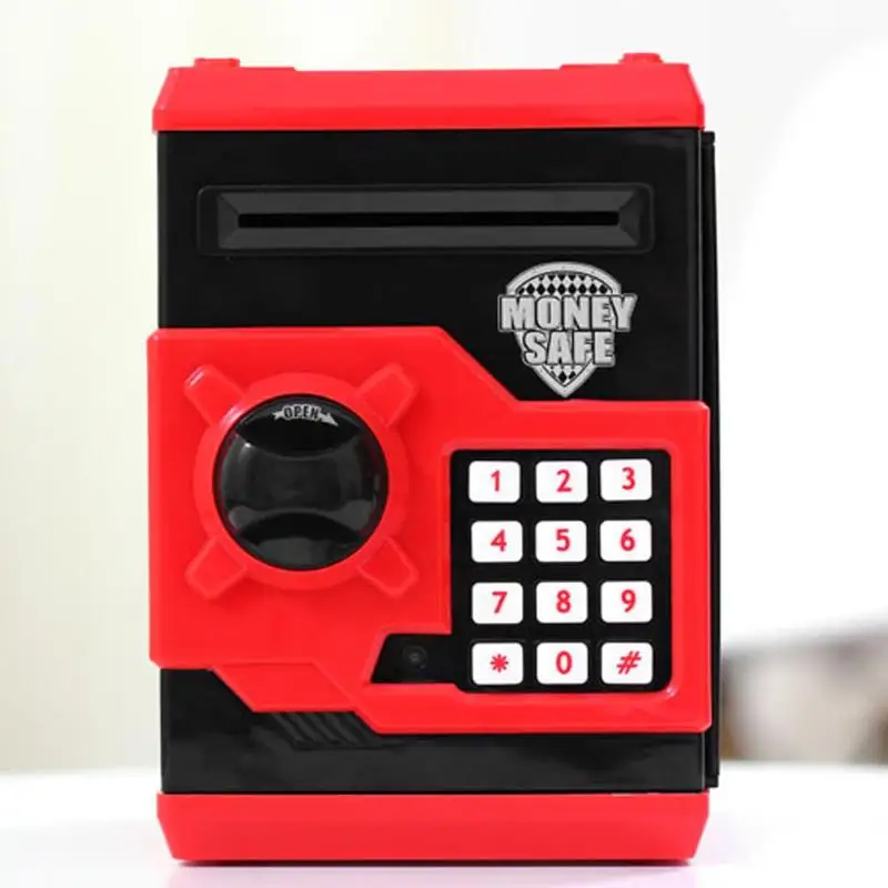 New Electronic Bank ATM Password Money Box Cash Coins Saving Box ATM