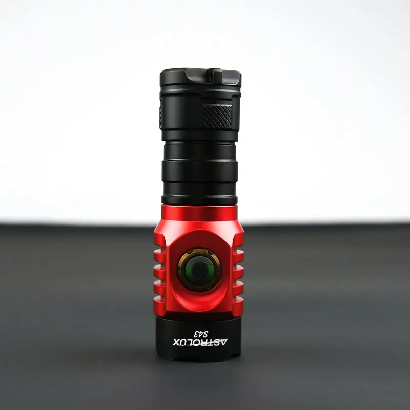  Astrolux S43 18350 LED Flashlight Version Stepless Dimming EDC Flashlight LED Torch Tent Light Tact - 32988454033