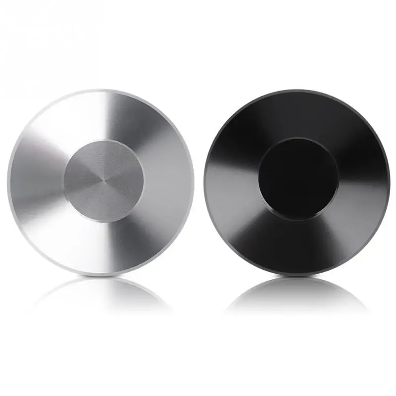 Черный зажим веса записи LP Виниловый проигрыватель поворотные столы металлический алюминиевый диск стабилизатор