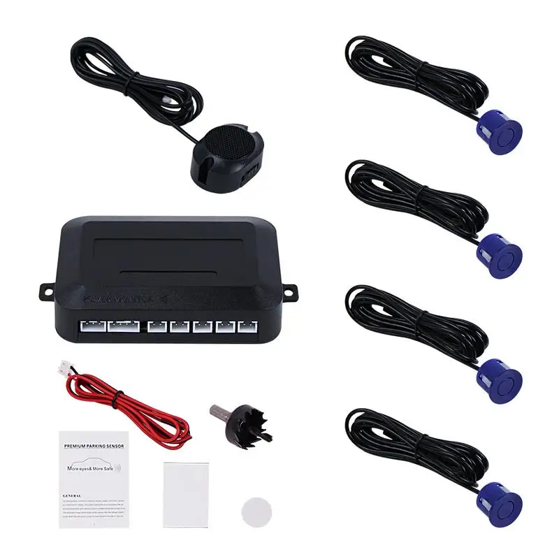 

Car LED Parking Sensor Kit Display 5 Sensors for all cars Reverse Assistance Backup Radar Monitor System