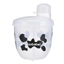 3 отсека мультфильм детская молочная смесь Box 120 г/300 г портативный закуски еда контейнер прозрачный контейнер герметичные засушенные фрукты