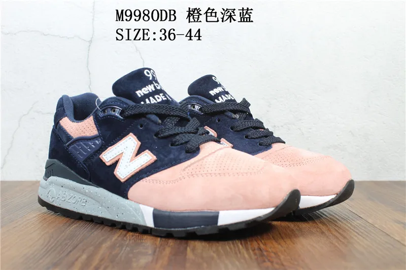 New Balance 998, Ретро Аутентичные мужские/wo мужские кроссовки для бега, дышащие, Nb998, уличная спортивная обувь, кроссовки, европейские размеры 36-44