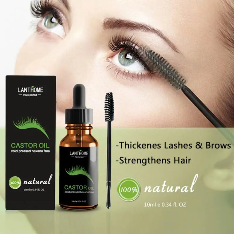 

Curling Eyelashes Enhancer Boost Serum Castor Oil Eyelash Growth Lifting For the Growth of Eyelashes Makeup Cosmetics