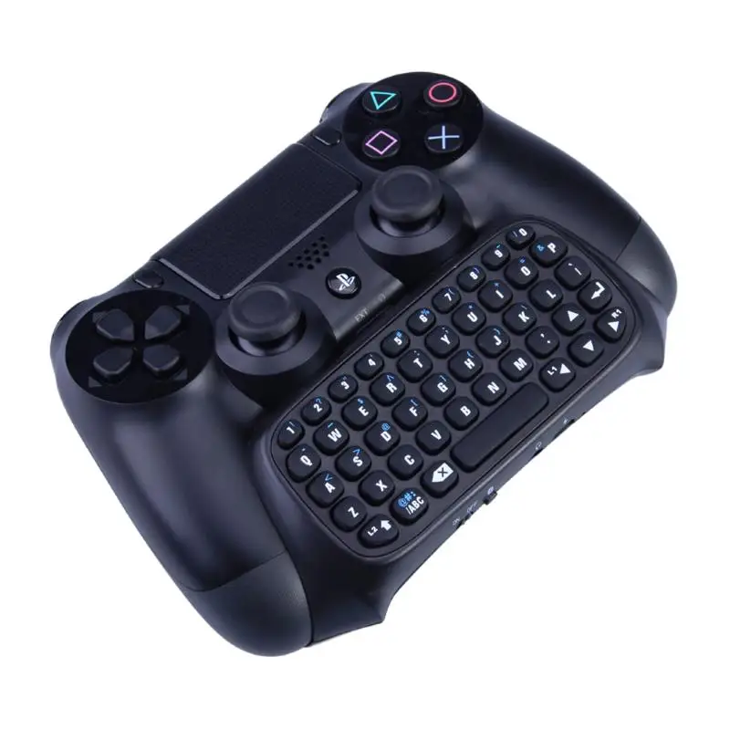 Черная Беспроводная игровая Bluetooth мини подставка для интернет чата клавиатура
