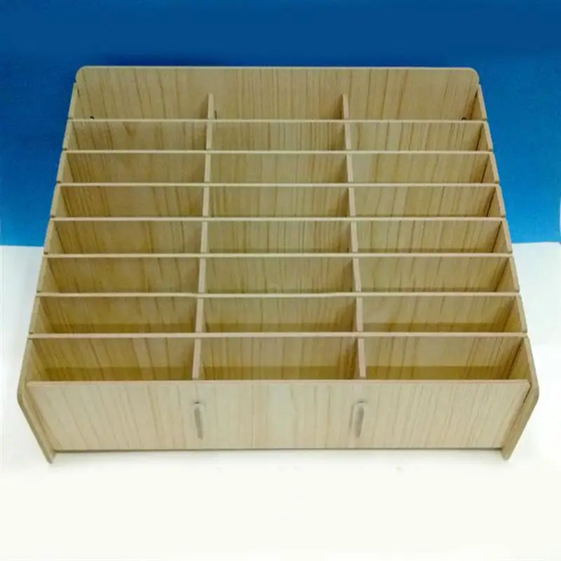 1 PC خشبية متعددة تربيع صندوق تخزين رف شاشة ل مفاتيح حاسبات الهاتف المحمول مكتب الحمامات Washstands الأزياء