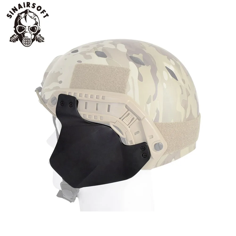 Airsoft Military Tactical Climbing FAST Helmet Side Cover For Helmet