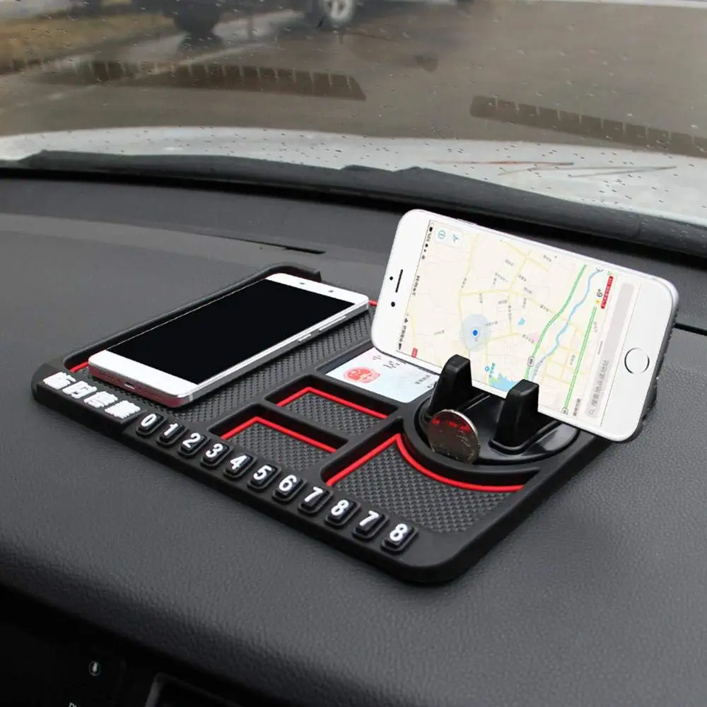 VOLVO Anti Slip Car Dashboard Mat/ Pad for Mobile Phone Keys etc.Holder