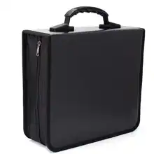 Универсальная 240 дисковая сумка для хранения CD-и dvd-дисков, альбом, Портативная сумка для хранения, органайзер, держатель, кошелек, медиа, видео, чехол, кошелек, держатель, коробка