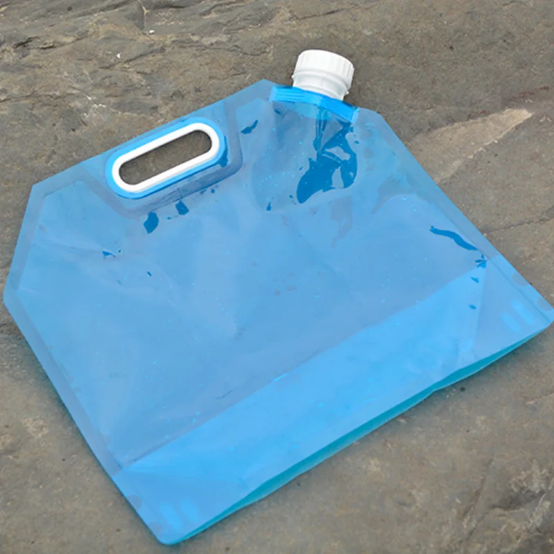 

5l/10l Travel Camping Portable Bucket Outdoor Sports Water Bag Riding Hiking Folding Kettle Drinking Water Water Storage