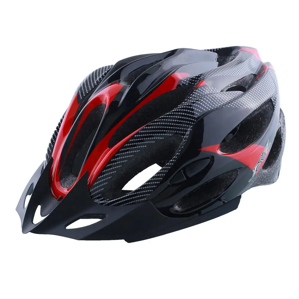 

Ultralight Cycling Helmet Adjustable Shockproof Bicycle Bike Mountain Road Helmet With Visor For Aldults Kids