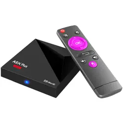 A5X Plus Мини ТВ коробка RK3328 Android 9,0 2 Гб ram 16 Гб rom 2,4 ГГц WiFi 4K Smart tv Box