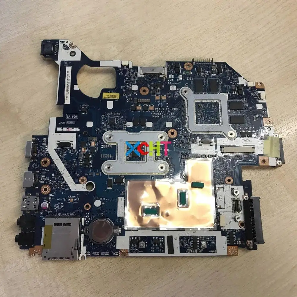 MBRAZ02002 MB. RAZ02.002 P5WE0 LA 6901P DDR3 GT540M для acer Aspire 5750 5750G ноутбук ПК материнская плата