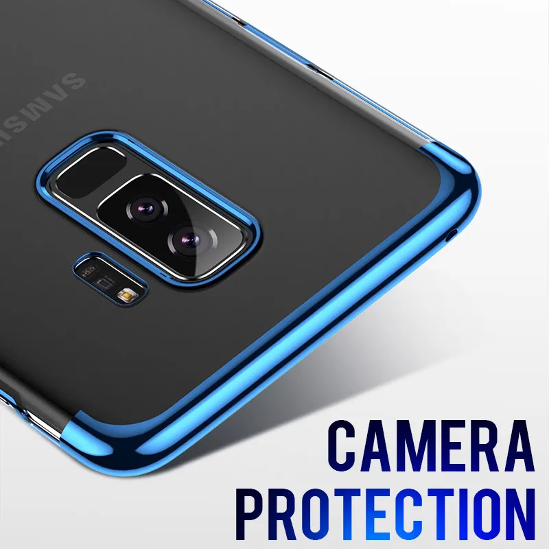 

Luxury Soft TPU Silicone Shockproof Case cover For Samsung Galaxy M30 20 10 A10 30 50 S10E S9 S8 plus A7 2016 A8S A6 A8 2018