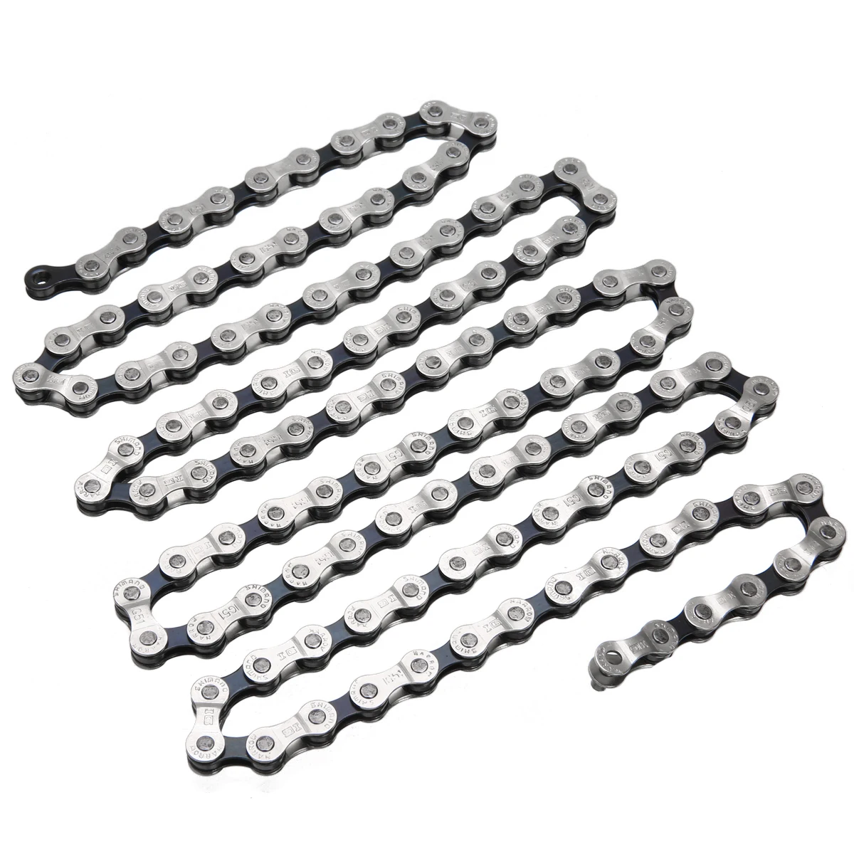 F80 Bicycle Chain Gold 8 Speed 116L Mountain Road Bike Chain 24Speed Solid Palte