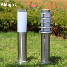 Светильник для газона из нержавеющей стали, наружный светильник, водонепроницаемый ландшафтный светильник, современный светильник