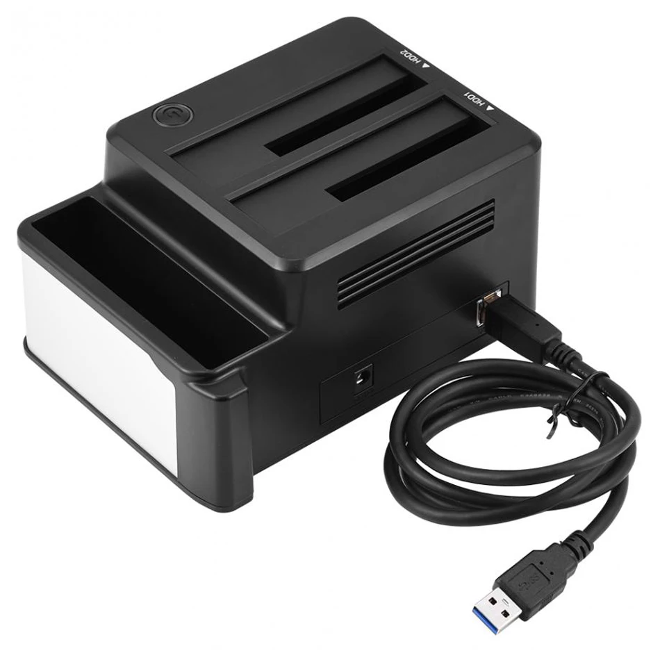 OIMASTER US Plug EB 1047U3 5 Гбит/с USB 3 0 для SATA Dual Bay 2 дюйма/3 дюйма HDD SSD док станция жесткого