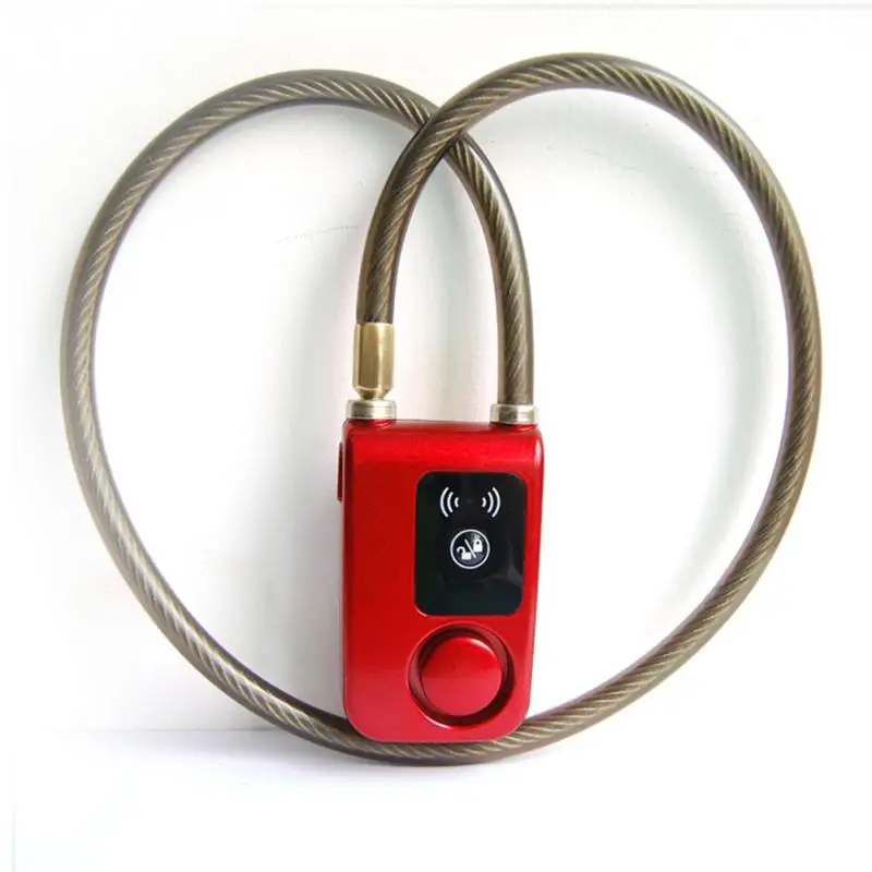 

Universal Bicycle Lock Steel Chain Anti Theft Phone APP Remote Control Smart Alarm Bluetooth Lock Bicycle Part #030