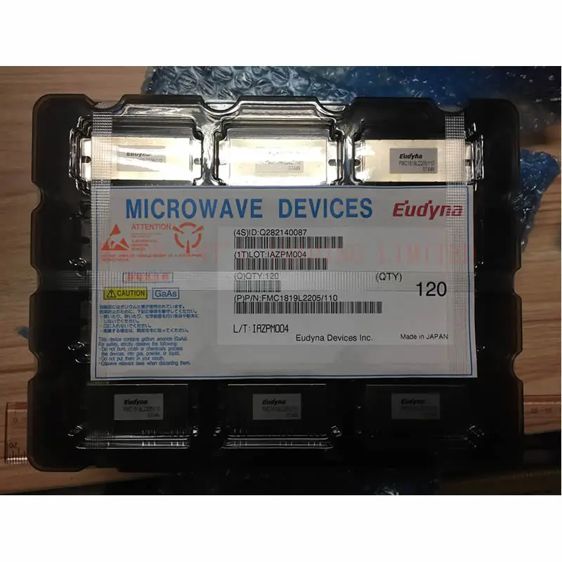 Dispositifs de micro-onde, GaAs FMC1819L2205 RF FMC1819L2205/110, référence croisée FMC1819L2005, 1895MHz à 1918MHz, 12W, 12.5V