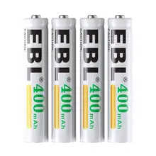 EBL AAAA Batteries AAAA Rechargeable Battery 1 2V Ni MH 400mAh for Surface Pen 4 Pack