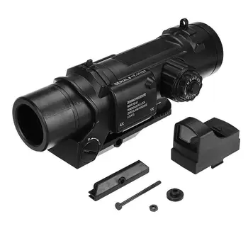

4x Magnifier Scope Red Dot Sight For Jinming Gel Ball Blaster Water Accessories