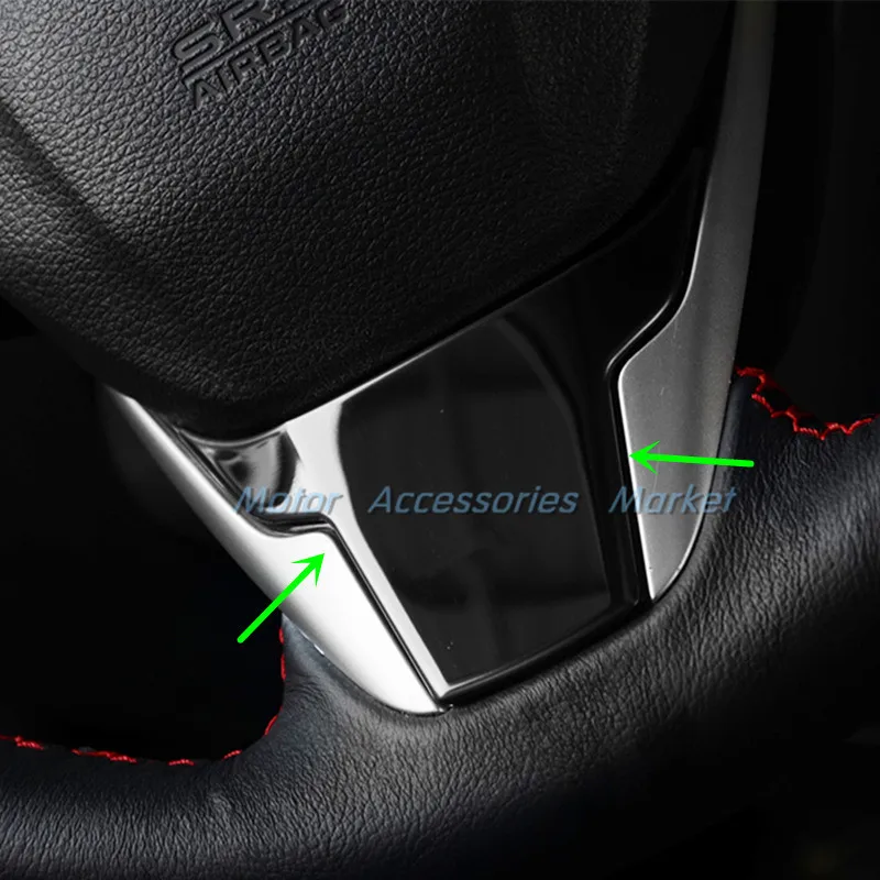Новая нижняя отделка Руля из нержавеющей стали для Honda Civic 10th Gen 2016 2020|Лепнина