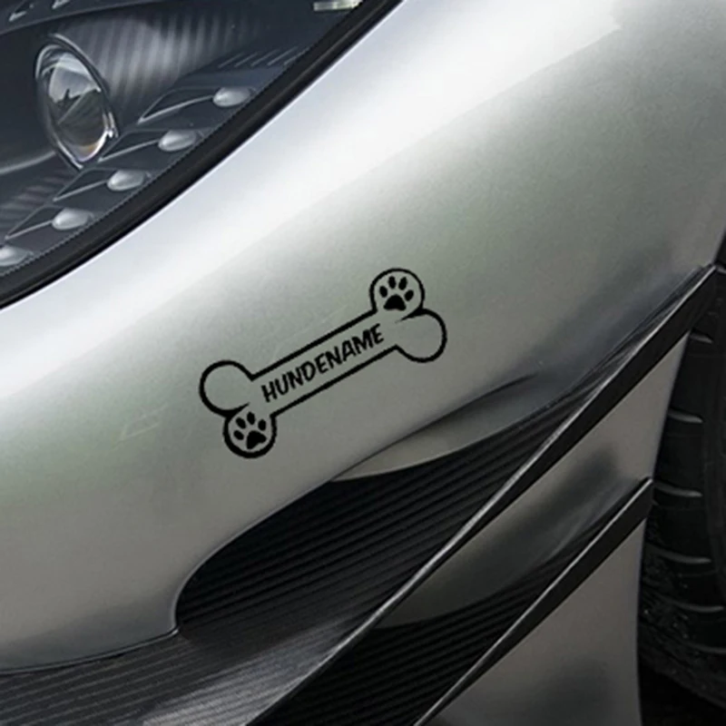 The Car Is Affixed To The Dog's Name Is The Dog's Paw Jdm Vinyl Sticker Accessories Decorative Decals The Car Is Affixed To The Dog's Name Is The Dog's Paw Jdm Vinyl Sticker Accessories Decorative Decals