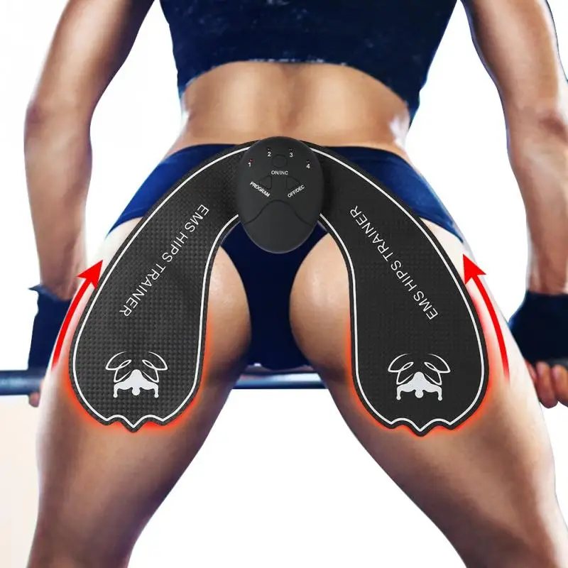 

Household Hip Trainer Electric Massager Vibration Stimulation Muscle Stimulator Buttock Lifting Butt Massage Body Slimming Tool