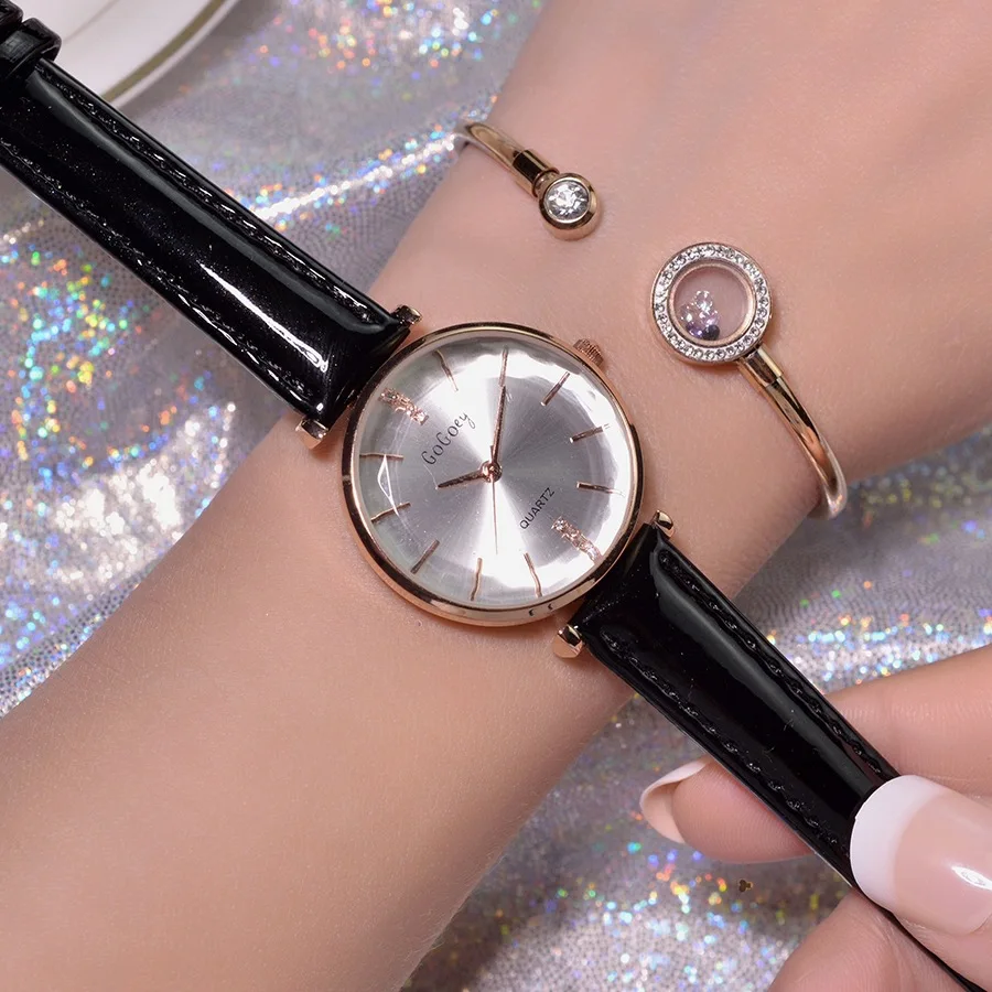 

Women's Watch Female Simple Temperament Belt Quartz Watch Ins Luxury Female Clock Fashion Montre Femme Ladies Watch