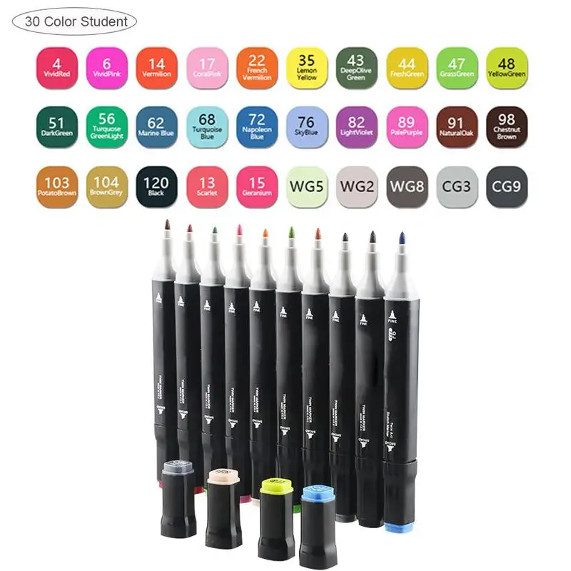 

Mark Brushes Watercolor Paintings Marking Coloring CalligraphyPainting Creation Artists Beginners Permanent Stable Marker Pen