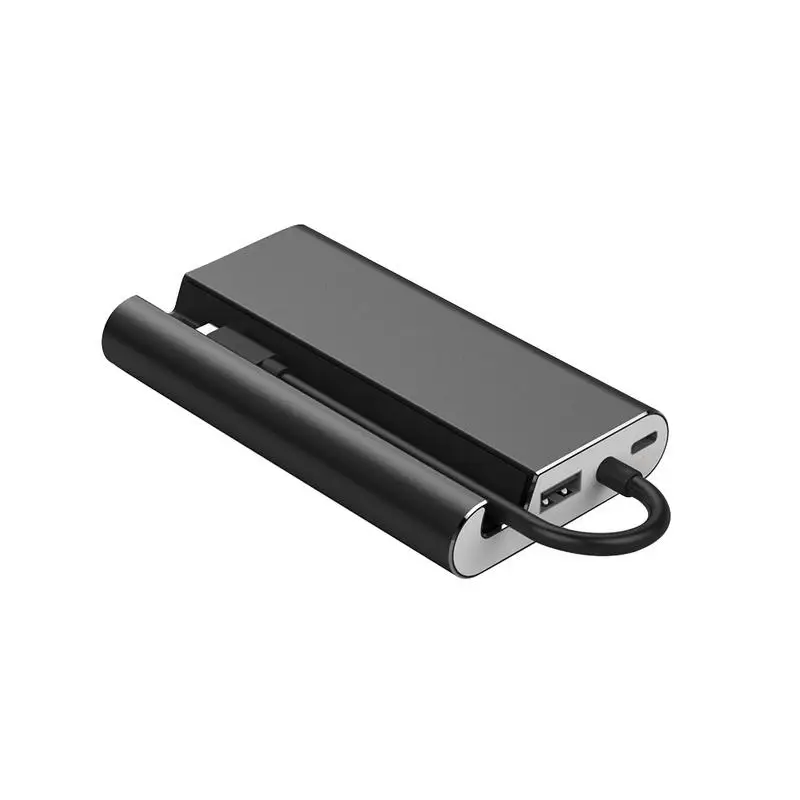 

7-in-1 USB 3.0 Multi-Port Hub Type-C To HDMI Docking Station Adapter Adopting High Quality Integrated USB3.1 Type-C Plug