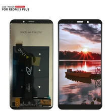 ЖК дисплей для Xiaomi Redmi 5 Plus сенсорный экран Redmi5 дигитайзер в сборе