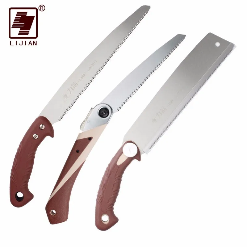 

LIJIAN 1PCS Household Hand Tools 210/265/270mm Hand Saw For Woodworking Garden Work Garden Saws Woodworking Saws