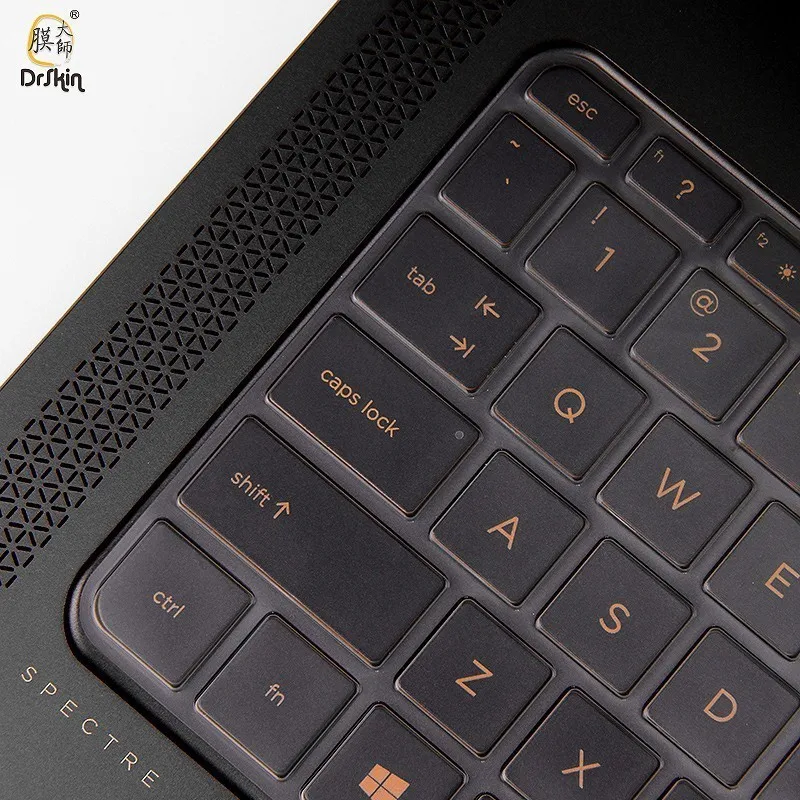 ТПУ Защита для клавиатуры ноутбука пленка для hp Spectre 13-v015TU ENVY 13-D023TU клавиатура невидимая водонепроницаемая мембрана