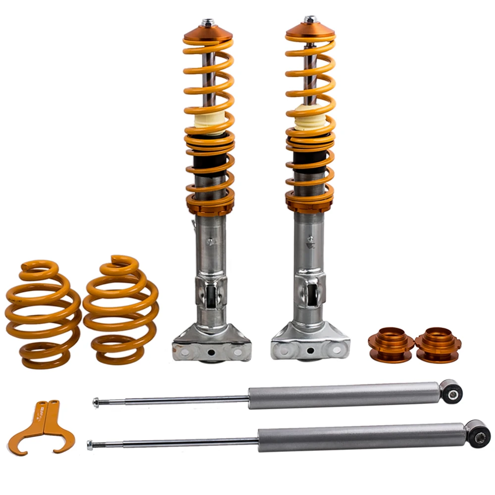 Adj. Lowering Suspension COILOVER For BMW E36 3 Series Coupe Saloon Touring 92-00 Front Rear Shock Strut Coilovers | Автомобили и