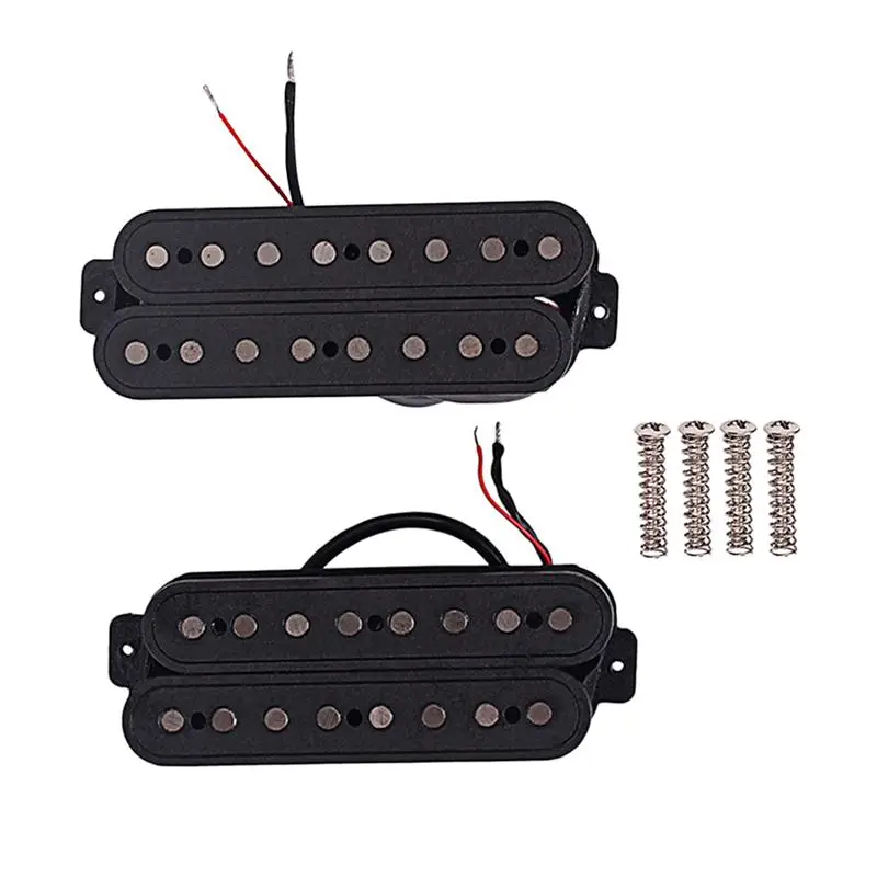 

1 Set Guitar Pickup High Quality Fiber Alnico V Guitar Humbucker Pickup Neck Pickup Bridge Pickup for Electric Guitar Parts