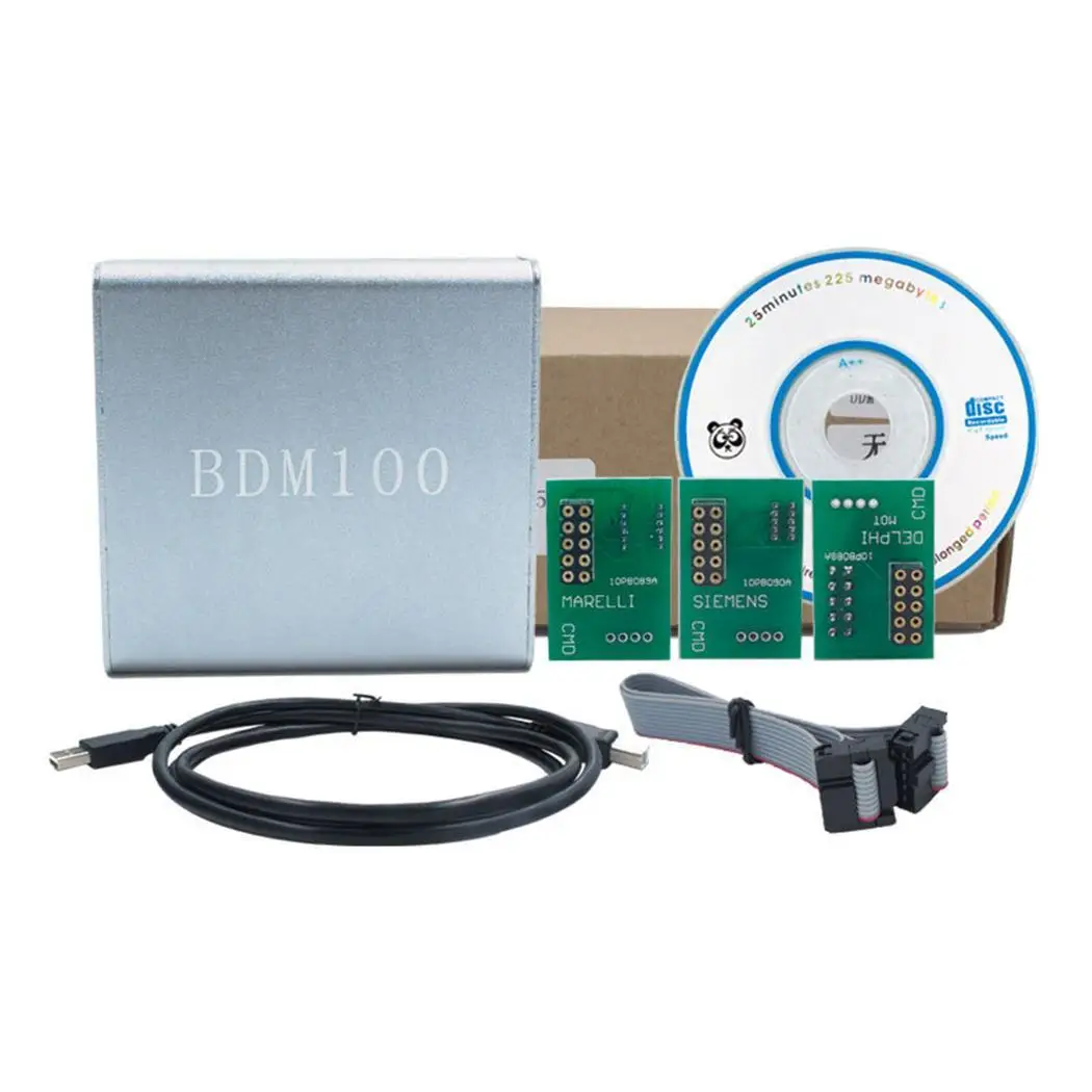 USB OBD2 автомобильный диагностический инструмент BDM 100 V1255 ECU программист