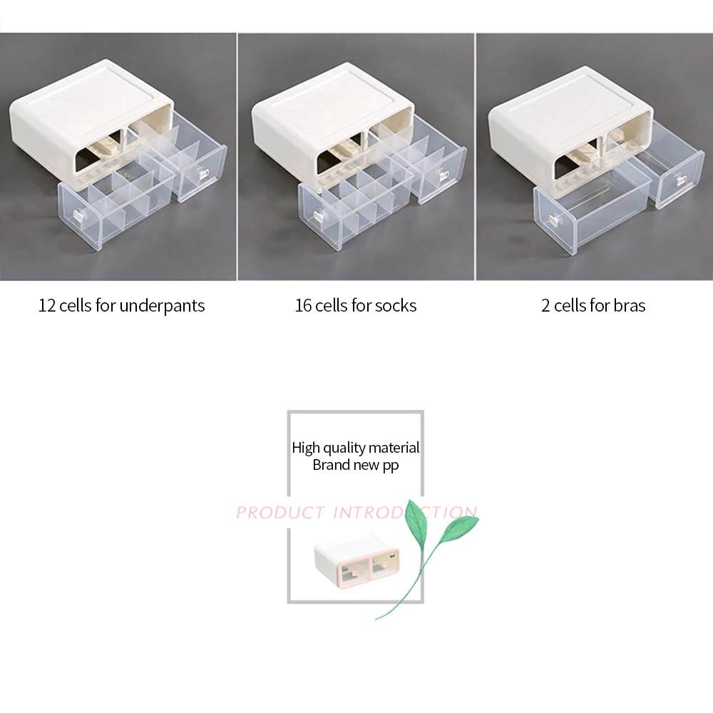 Ящик для бюстгальтеров нижнее белье носки держатель многофункциональный ящик для хранения шкаф пластиковый контейнер домашний ящик для хранения Органайзер Ящик