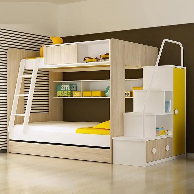 Box Lit Enfant Frame Tempat Tidur Tingkat Letto Kids Furniture Quarto Yatak Cama Moderna Mueble De Dormitorio Double Bunk Bed