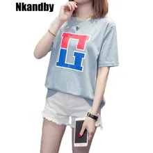 Nkandby/женская футболка с круглым вырезом, большие размеры, летняя одежда, женские топы большого размера, Хлопковая женская футболка с коротким рукавом, 4XL, высокое качество
