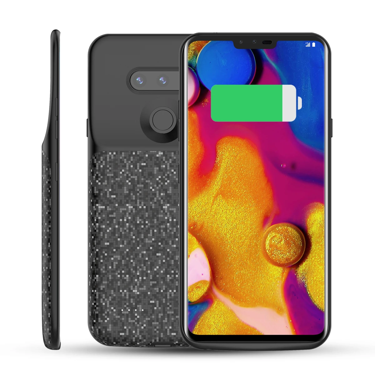 Для LG V40 ThinQ зарядное устройство чехол 5200 мАч внешний резервный аккумулятор