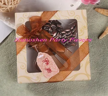 

(20 Pieces/lot) Baby shower favors of Heart Shaped Cherub Bottle Opener Baby favors for Baby birthday Party Favors