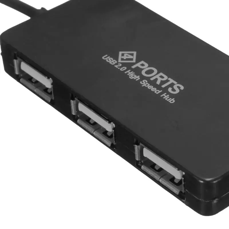 4 порта USB концентратор высокая скорость USB 2,0 концентратор мульти разветвитель расширения мини-концентратор для ПК ноутбук Sup порты Windows 8 Windows 7 акция usb разветвитель юсб разветвитель usb хаб