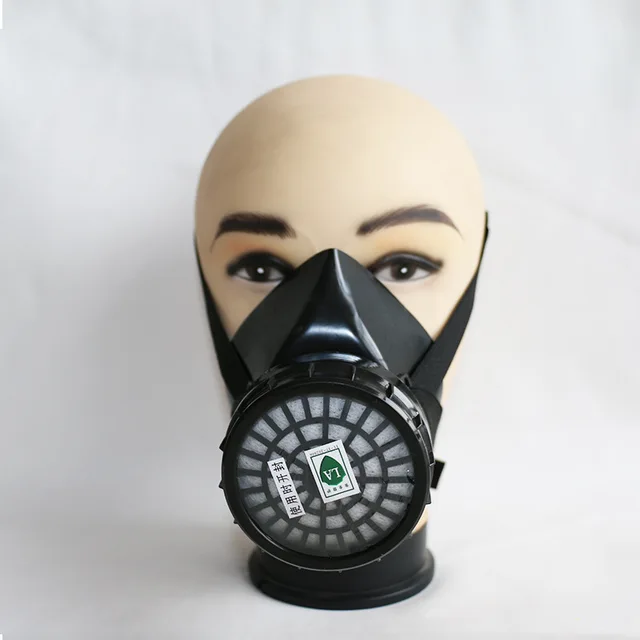A-2 Anti-virus Half Face Mask Chemical Dustproof Anti-virus Gas Anti-acid alkali Respiratory protection Industrial Pesticide Spr