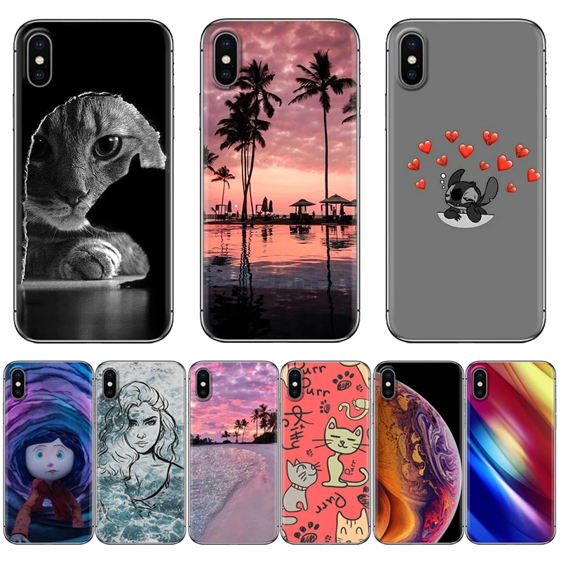 Мягкий чехол для телефона Ins Style Meizu M6S/M6T/16/M9C/Note 8/Meilan U20/Meilan U10 стильный окрашенный